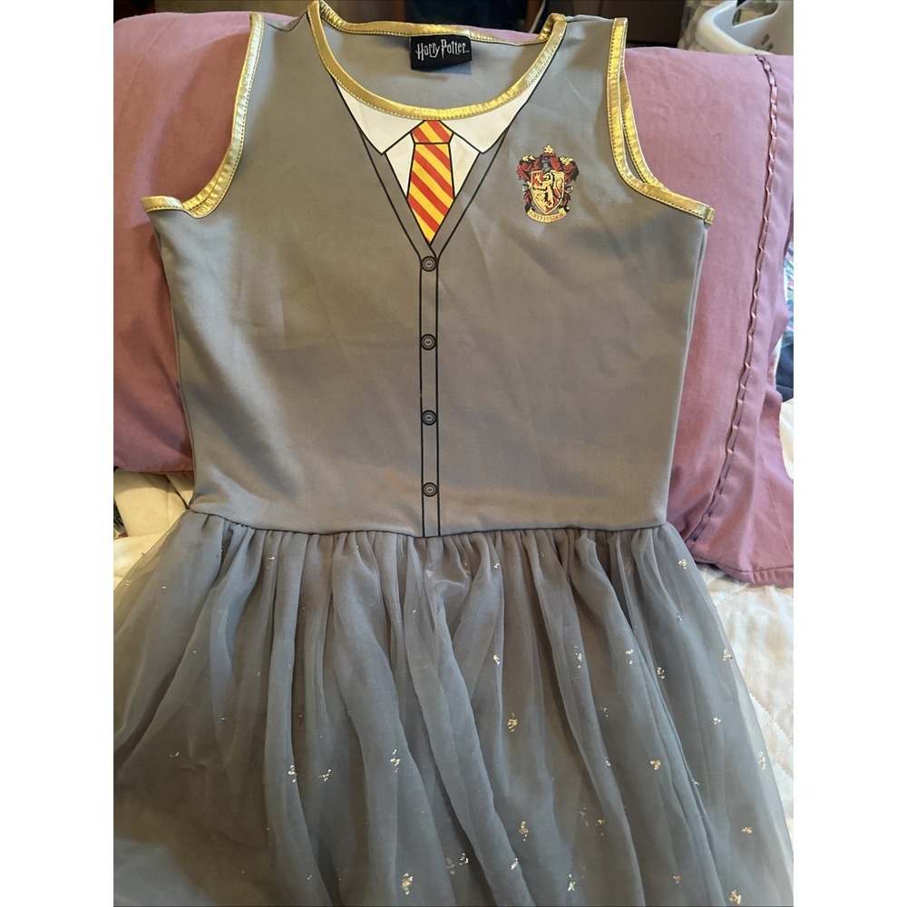 Harry Potter Hermione Granger HALLOWEEN Costume Gryffindor Dress L(10/12) Girls